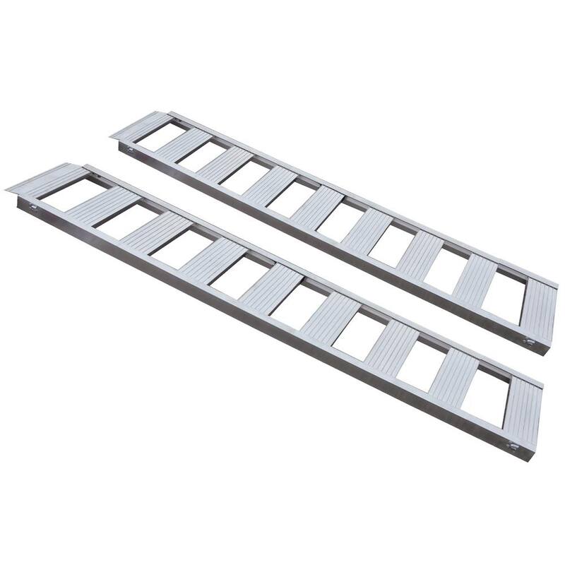 Erickson 72 in. x 9 in. Aluminum Loading Ramps (2-Pack) - 07445
