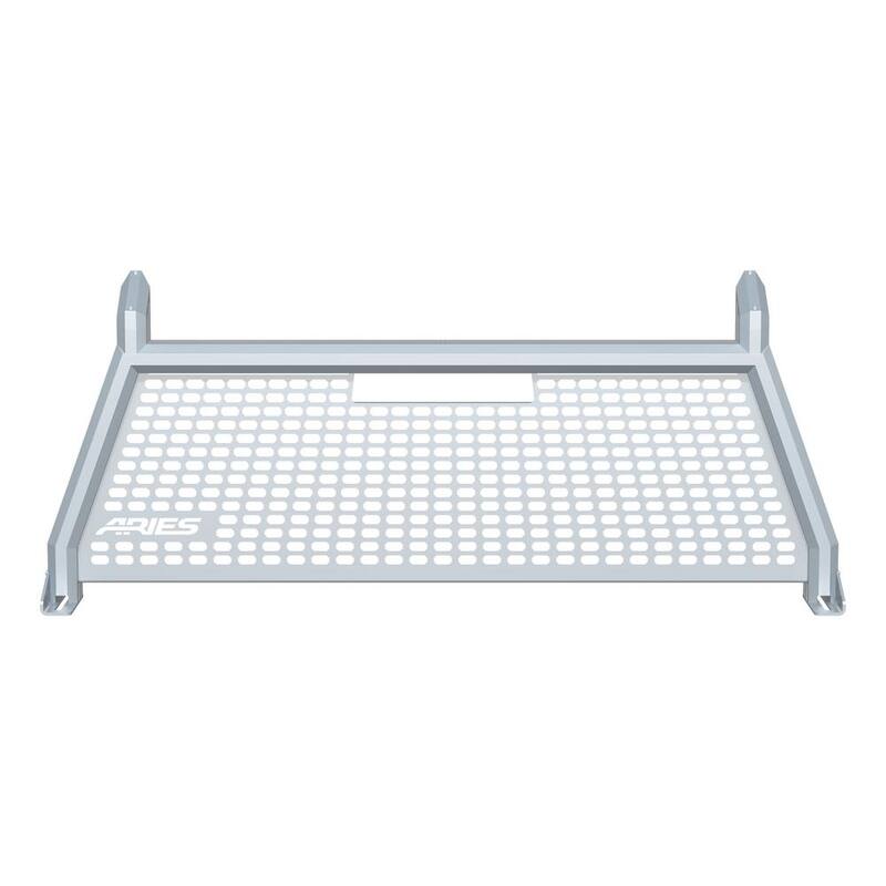 Aries AdvantEDGE Chrome Aluminum Headache Rack, Select Silverado, Sierra 2500, 3500 HD - 1110205