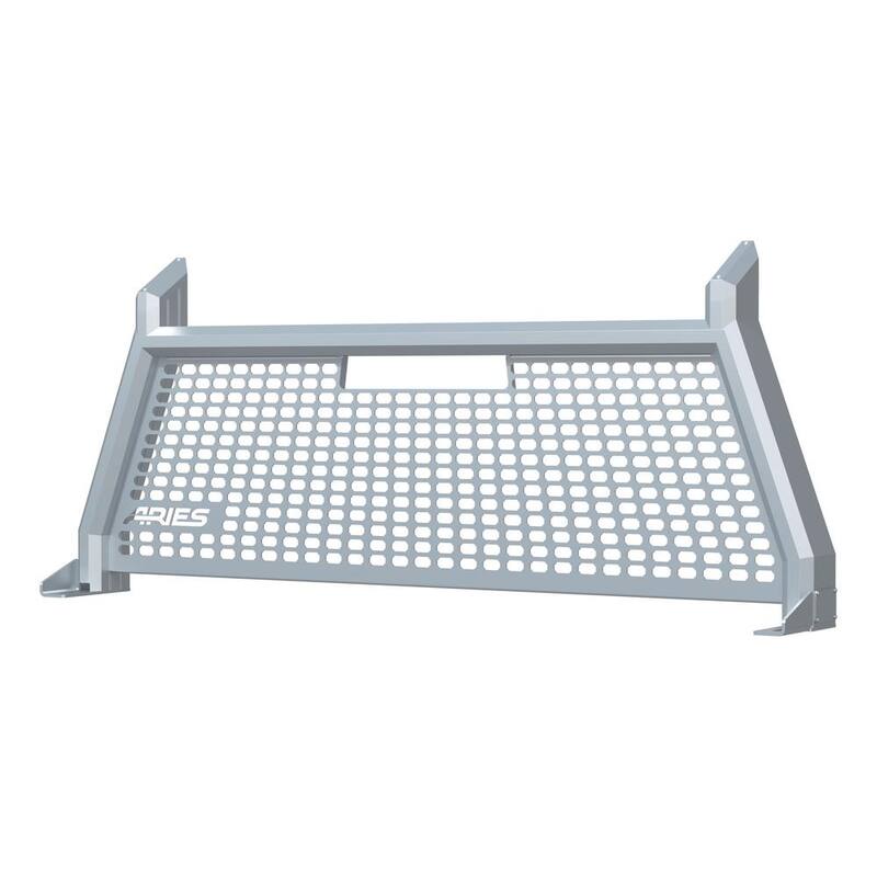 Aries AdvantEDGE Chrome Aluminum Headache Rack, Select Silverado, Sierra 2500, 3500 HD - 1110205