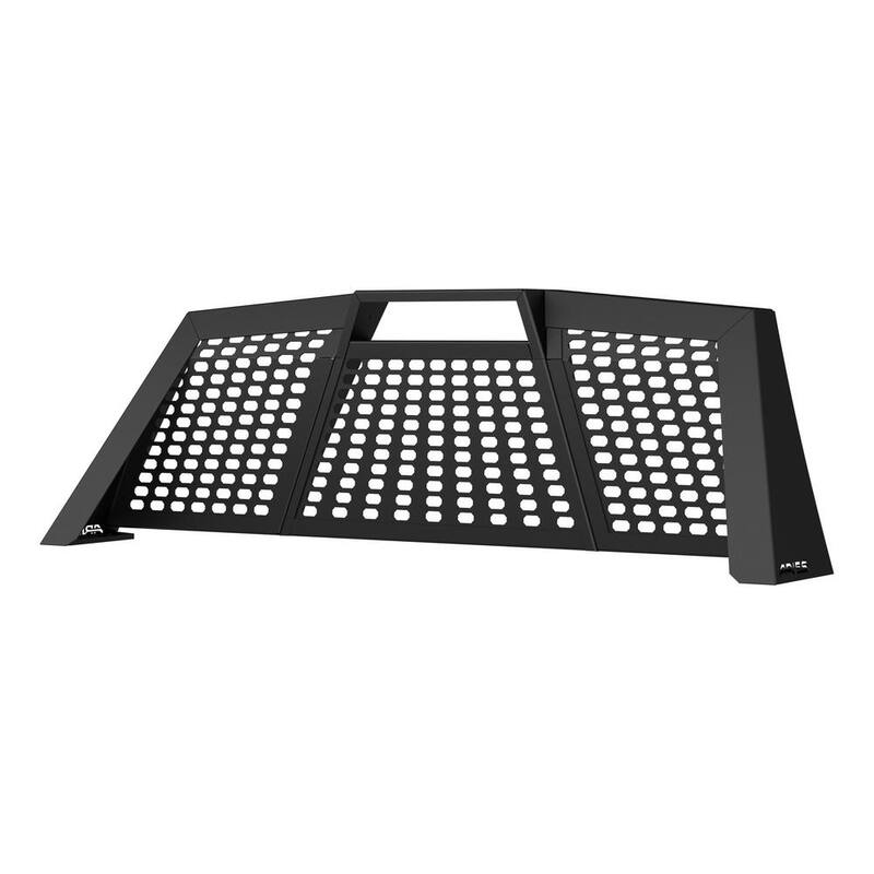 Aries Switchback Black Aluminum Headache Rack, Select Toyota Tundra - 1110117