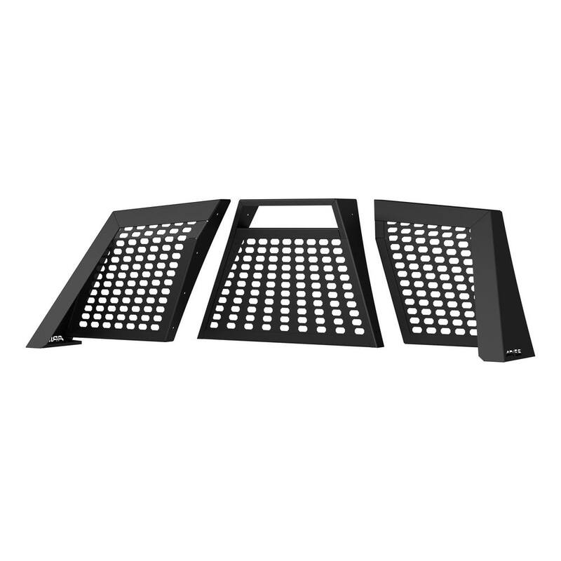 Aries Switchback Black Aluminum Headache Rack, Select Toyota Tundra - 1110117