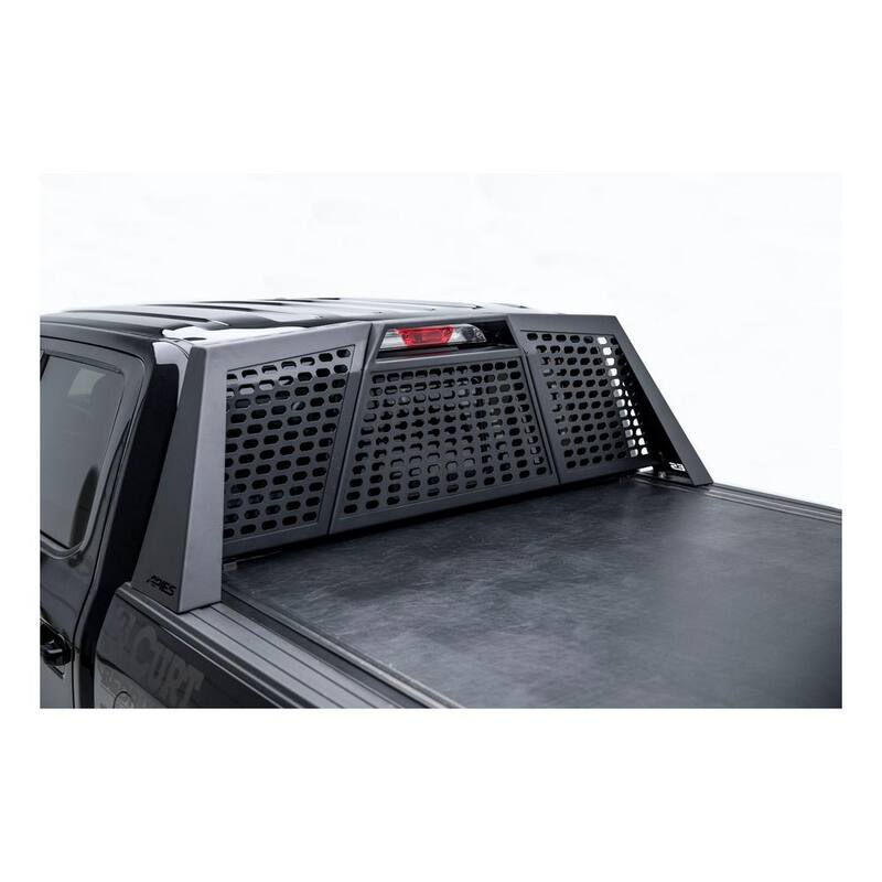 Aries Switchback Black Aluminum Headache Rack, Select Toyota Tundra - 1110115