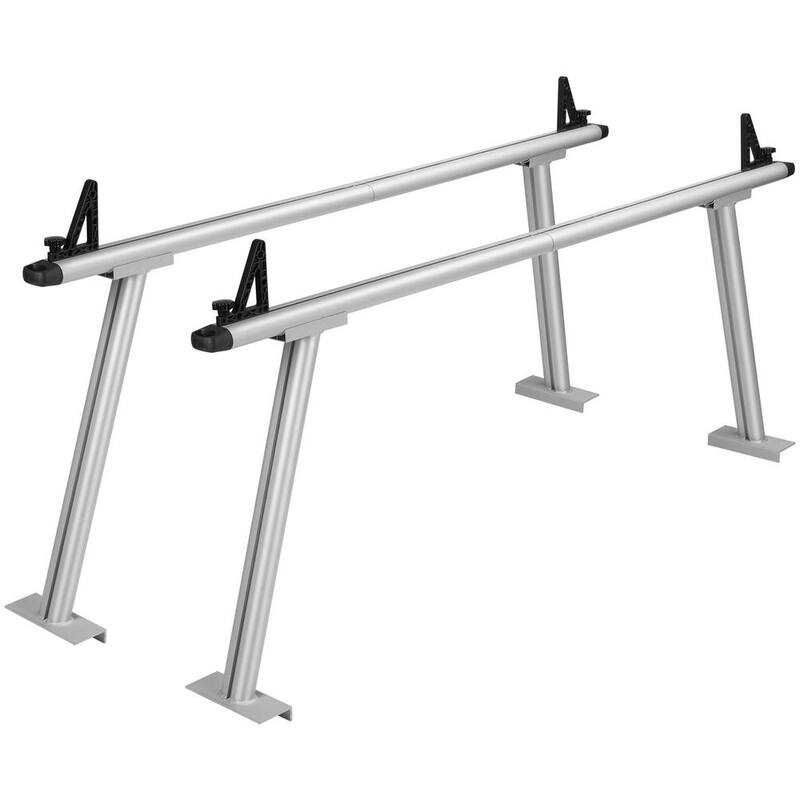 VEVOR Truck Rack, 800 lbs. Capacity, 71x31 in. Aluminum Ladder Rack for Truck with 8 Non-Drilling C-clamps, Heavy Rack - PKHJLXJB71INCA3EAV0-0920