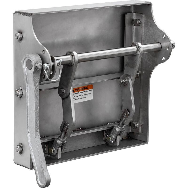 Buyers Products Inspection Door with Intent - 8 in. x 15 in. Door Opening SS - CCD0815SS