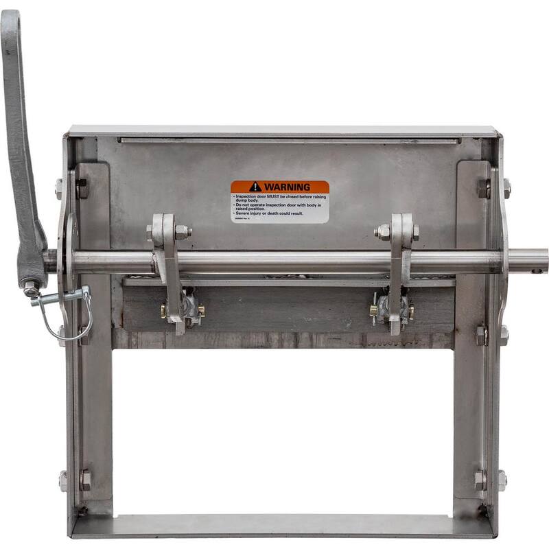 Buyers Products Inspection Door with Intent - 8 in. x 15 in. Door Opening SS - CCD0815SS