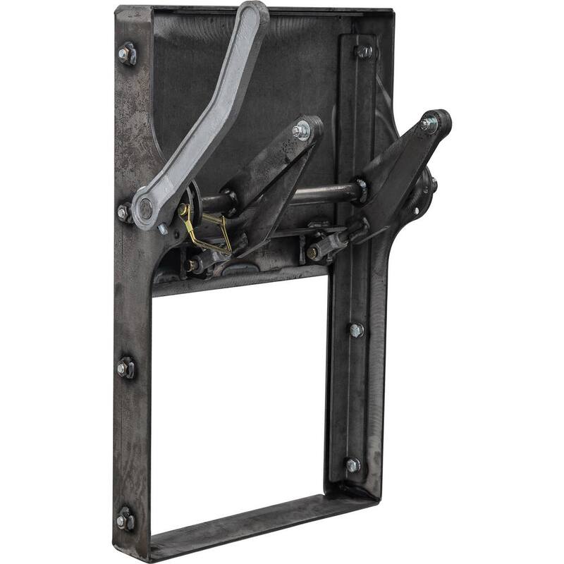 Buyers Products Inspection Door with Detent - 14.00 in. X 13.17 in. Door Opening-Plain Finish - CCD1415