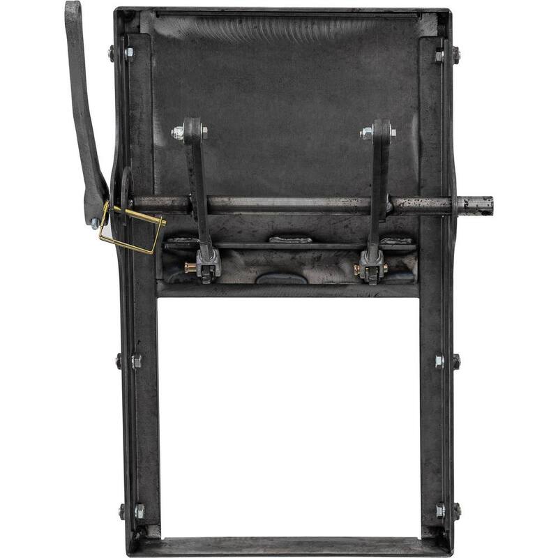 Buyers Products Inspection Door with Detent - 14.00 in. X 13.17 in. Door Opening-Plain Finish - CCD1415
