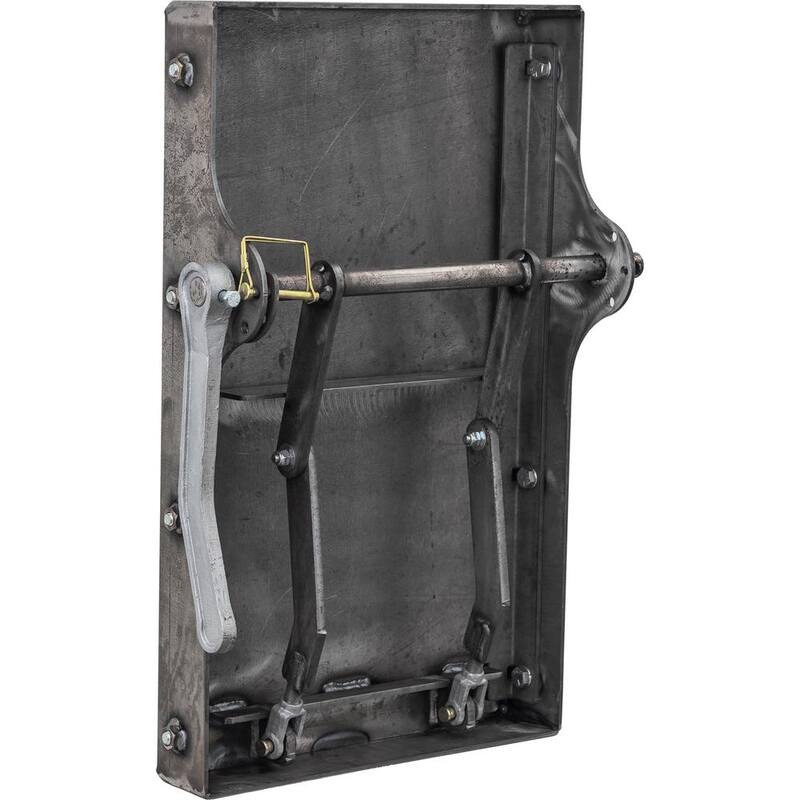 Buyers Products Inspection Door with Detent - 14.00 in. X 13.17 in. Door Opening-Plain Finish - CCD1415