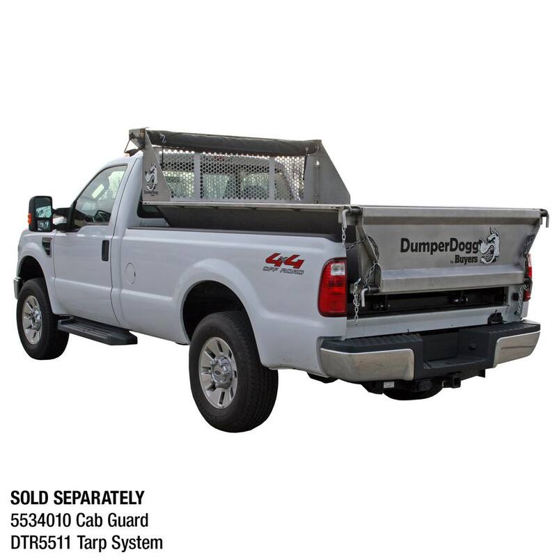 Buyer's Products 8 ft. Dumper Dogg Stainless Steel Truck Bed Dump Insert - 5534001
