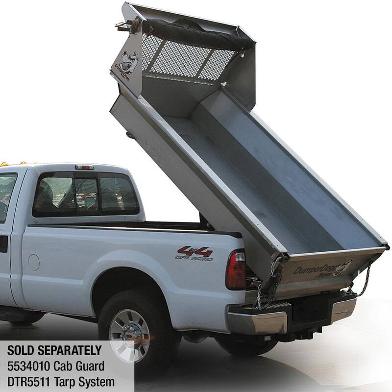 Buyer's Products 8 ft. Dumper Dogg Stainless Steel Truck Bed Dump Insert - 5534001