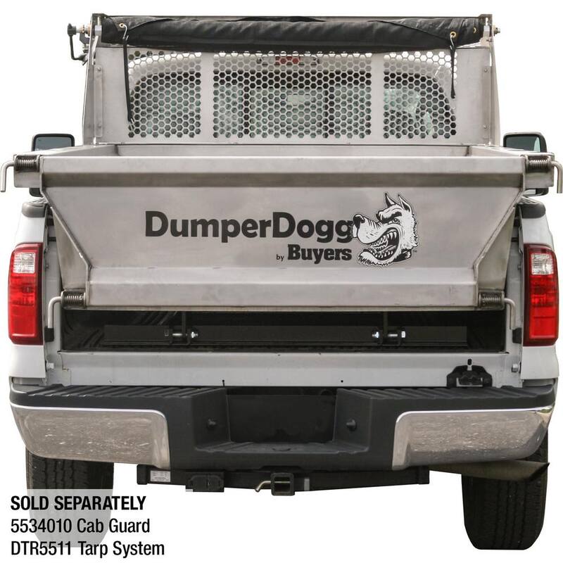 Buyer's Products 8 ft. Dumper Dogg Stainless Steel Truck Bed Dump Insert - 5534001