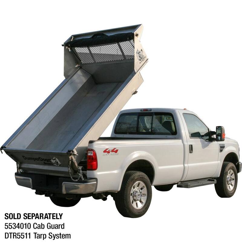 Buyer's Products 8 ft. Dumper Dogg Stainless Steel Truck Bed Dump Insert - 5534001