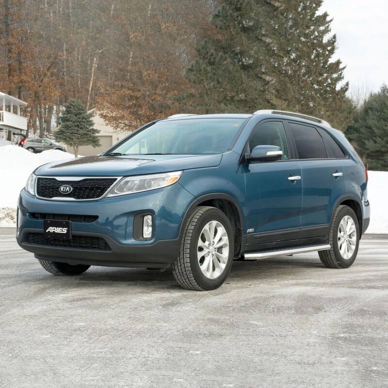 Aries AeroTread 5 x 67-Inch Polished Stainless SUV Running Boards, Select Kia Sorento - 2051028