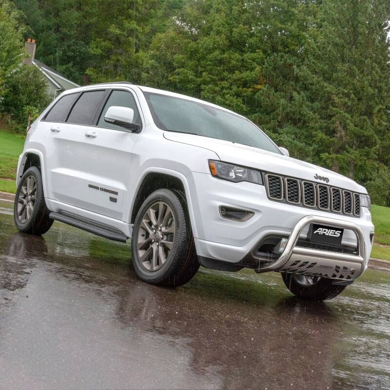 Aries AeroTread 5 x 67-Inch Polished Stainless SUV Running Boards, Select Jeep Grand Cherokee - 2051009