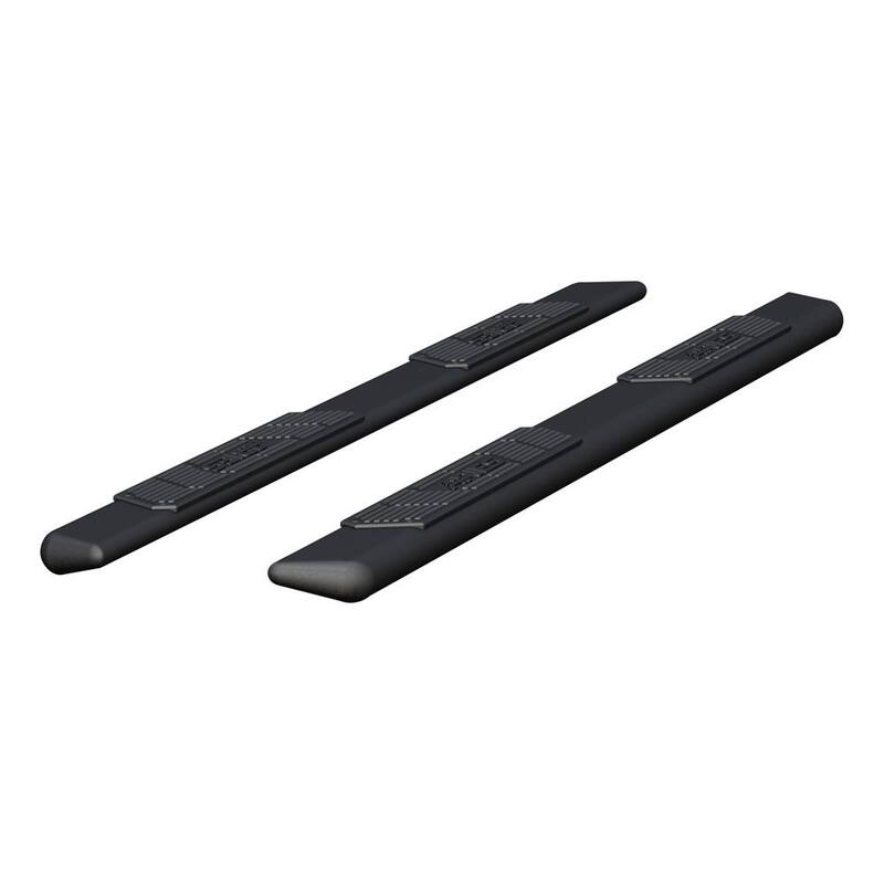 Aries AscentStep Black Steel 5-1/2 x 91-Inch Truck Running Boards, Select Chevrolet Silverado, Suburban, GMC Sierra, Yukon XL - 2558047