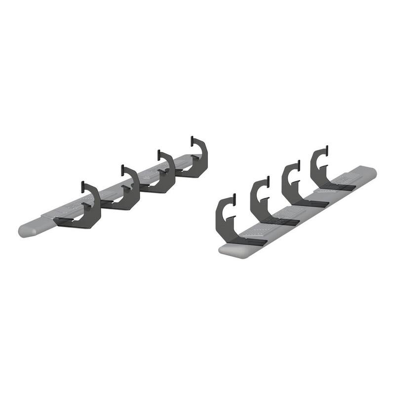Aries AscentStep Black Steel 5-1/2 x 91-Inch Truck Running Boards, Select Chevrolet Silverado, Suburban, GMC Sierra, Yukon XL - 2558047