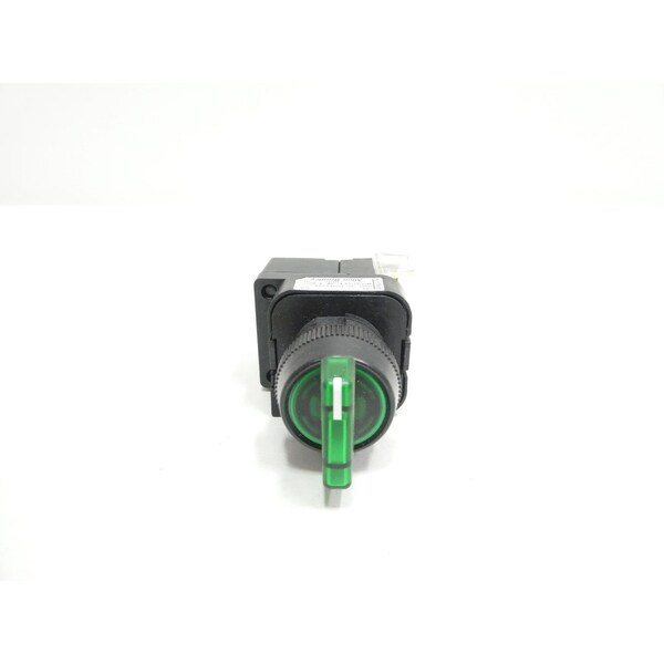 Interruptor selector iluminado de 3 posiciones Allen Bradley 12-130V-Ac 12-130V-Dc - 800H-2JRGH91KB7AX