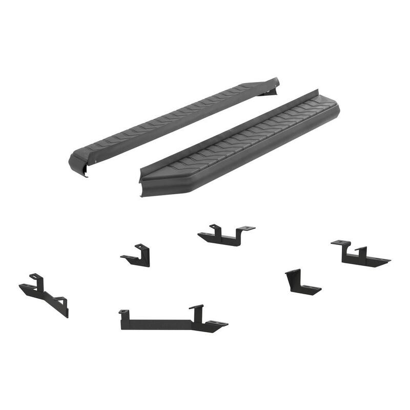 Aries AeroTread 5 x 70-Inch Black Stainless SUV Running Boards, Select Toyota Highlander - 2061015