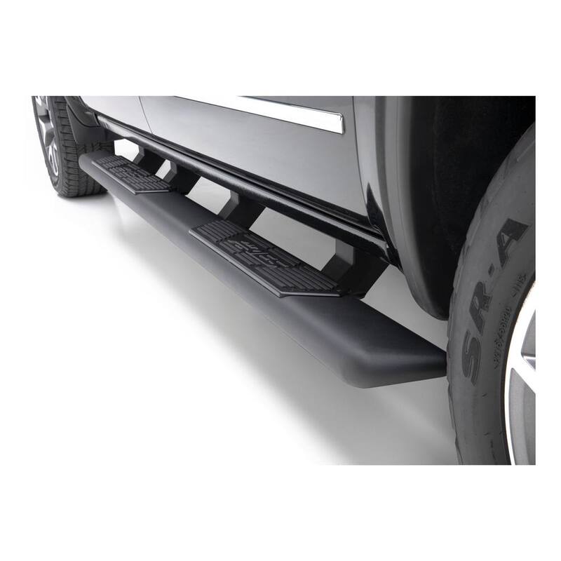 Aries AscentStep Black Steel 5-1/2 x 75-Inch Truck Running Boards, Select Ford F-250, F-250, F-350 Super Duty - 2558014