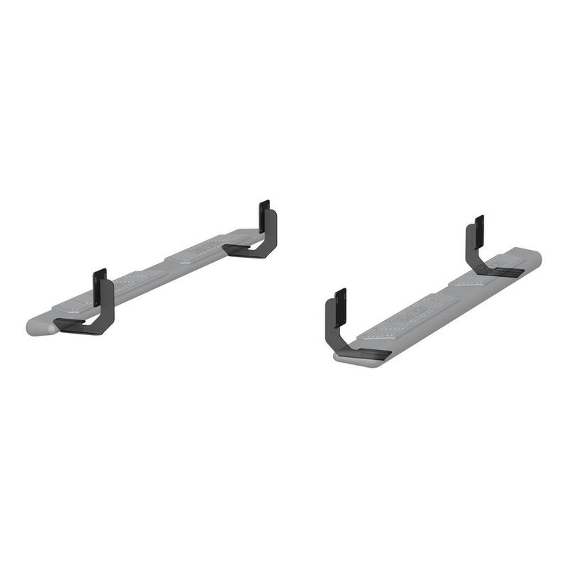 Aries AscentStep Black Steel 5-1/2 x 75-Inch Truck Running Boards, Select Ford F-250, F-250, F-350 Super Duty - 2558014
