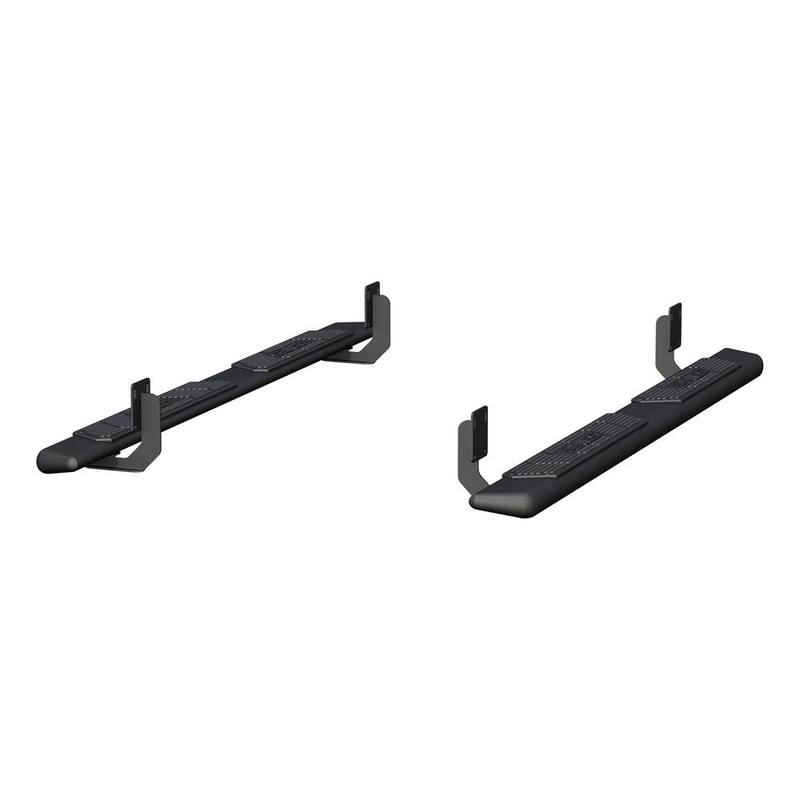 Aries AscentStep Black Steel 5-1/2 x 75-Inch Truck Running Boards, Select Ford F-250, F-250, F-350 Super Duty - 2558014