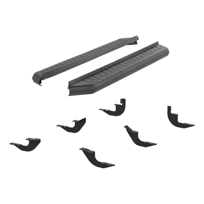 Aries AeroTread 5 x 70-Inch Black Stainless SUV Running Boards, Select Acura MDX - 2061001