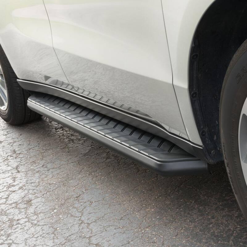 Aries AeroTread 5 x 70-Inch Black Stainless SUV Running Boards, Select Acura MDX - 2061001
