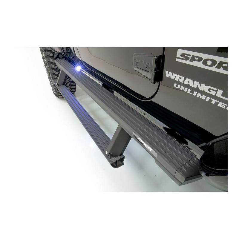 Aries ActionTrac 79-Inch Retractable Powered Running Boards, Select Toyota 4Runner - 3047954
