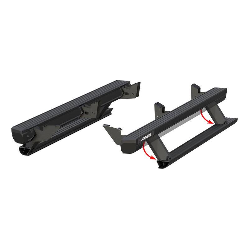 Aries ActionTrac 79-Inch Retractable Powered Running Boards, Select Toyota 4Runner - 3047954