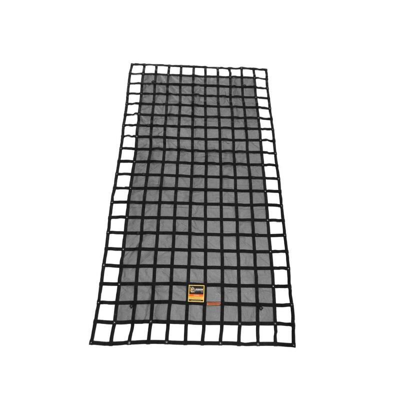 GLADIATOR Cargo Nets 10.5 ft. x 14.5 ft. Extra Large Plus Gladiator Heavy-Duty Adjustable Cargo Net Hardware Included - XTN-100