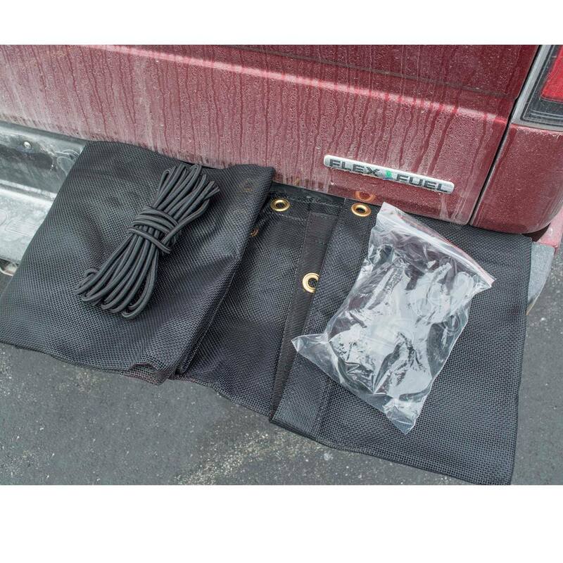 Sportsman 6 ft. x 4 ft. Heavy-Duty Mesh Truck Bed Cargo Net Cover - 804157
