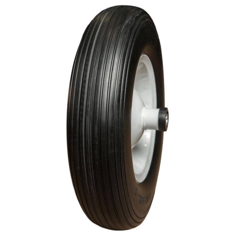 Hi-Run Rib 30 PSI 4.8 in. x 4-8 in. 4-Ply Tire and Wheel - CT1004