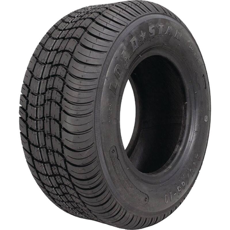 LOADSTAR 205/65-10 1650 lb. Load Capacity Low Profile E Ply Tire - 1HP56