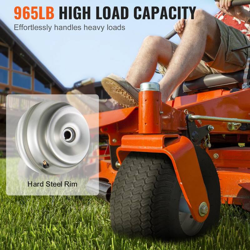 VEVOR Lawn Mower Tires with Rim 20 x 8-8 in. Tubeless Tractor Tires 2-Pack Tire and Wheel Assembly S-Turf Pneumatic Tires - GCJLZPZLG20XAKNACV0-0812