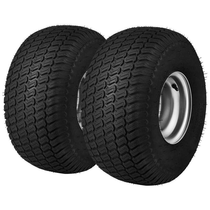 VEVOR Lawn Mower Tires with Rim 20 x 8-8 in. Tubeless Tractor Tires 2-Pack Tire and Wheel Assembly S-Turf Pneumatic Tires - GCJLZPZLG20XAKNACV0-0812