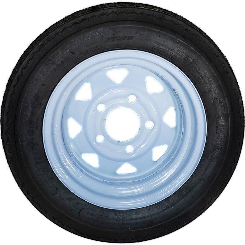 Hi-Run 5 Hole 60 PSI 4.8 in. x 12 in. 4-Ply Tire and Wheel Assembly - ASB1053