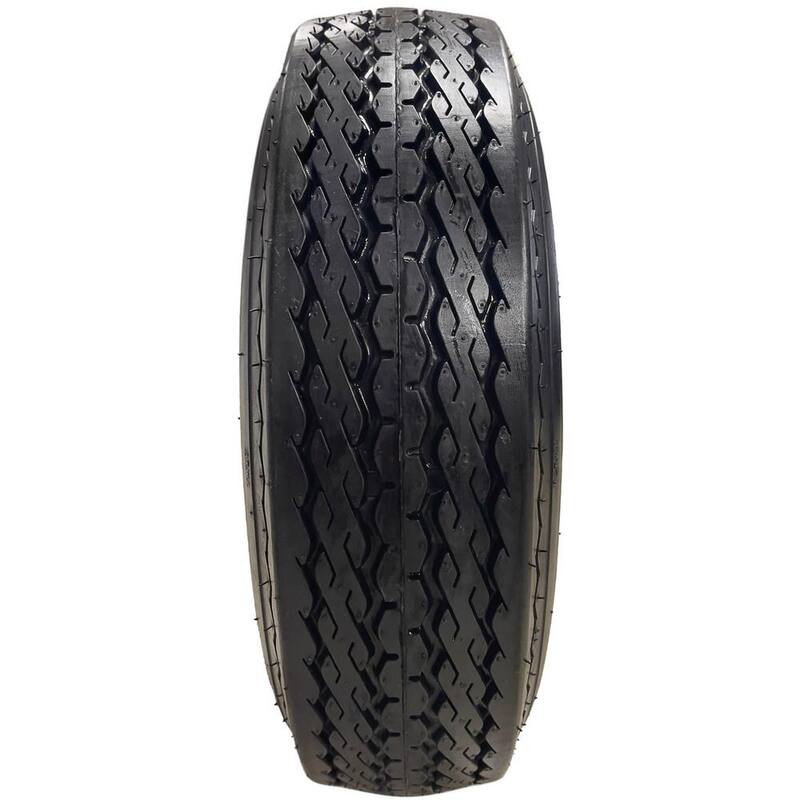 Hi-Run Trailer Tire Assembly, 5.70-8,5-Hole, Load Range B - ASB1043