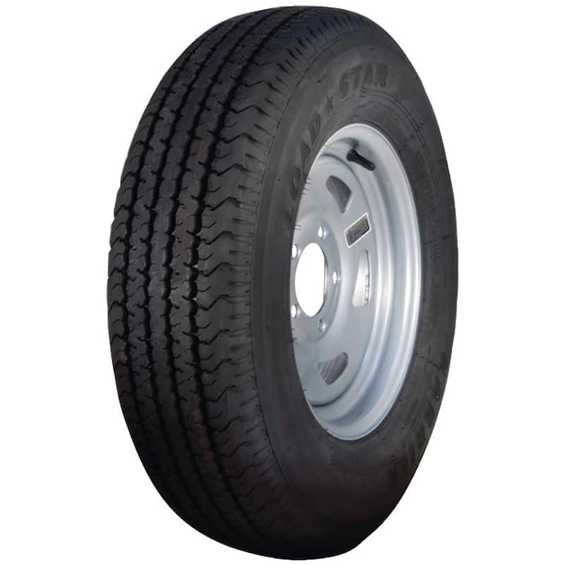 LOADSTAR ST215/75R-14 KR03 Radial 1870 lb. Load Capacity Silver 14 in. Tire and Wheel Assembly - 32194