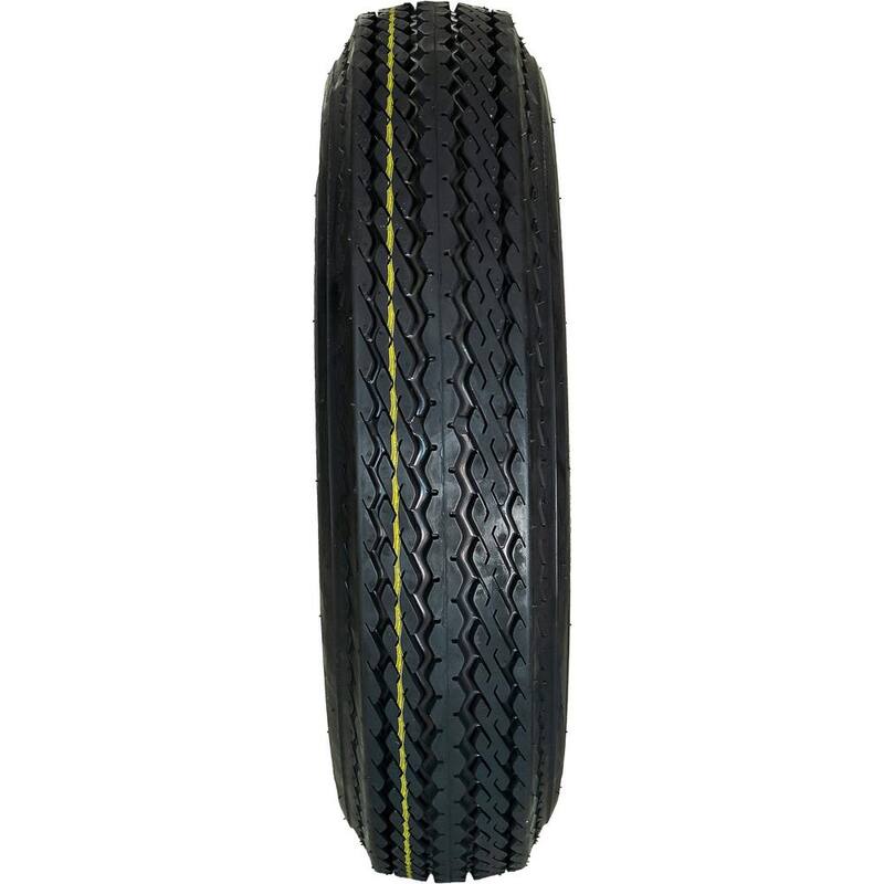 Hi-Run 4 Hole LRC 80 PSI 5.3 in. x 12 in. 4-Ply Tire and Wheel Assembly - ASB1064