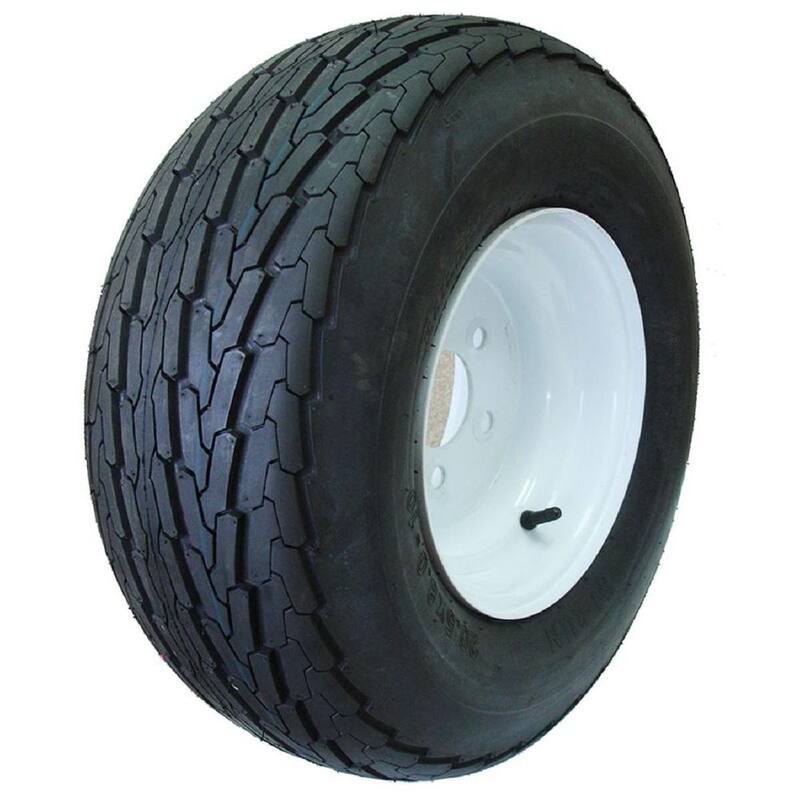 Hi-Run 5 Hole 50 PSI 20.5 in. x 8-10 in. 6-Ply Tire and Wheel Assembly - ASB1018