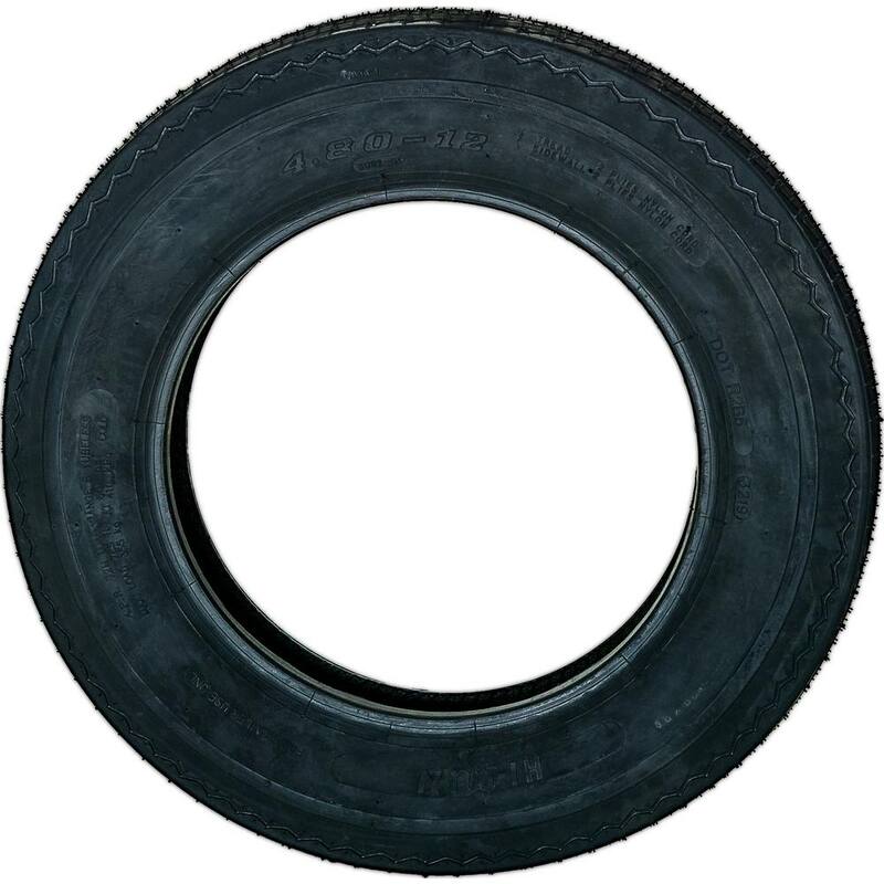 Hi-Run Highway Trailer 60 PSI 4.8 in. x 12 in. 4-Ply Tire - WD1066