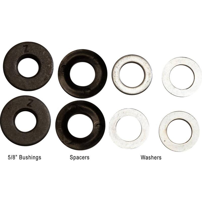 Hi-Run 9 x 3.50-4 Flat-Free PU Universal (Bushing 3/4 in. and 5/8 in.) Assembly with Bushing Kits - FF1001