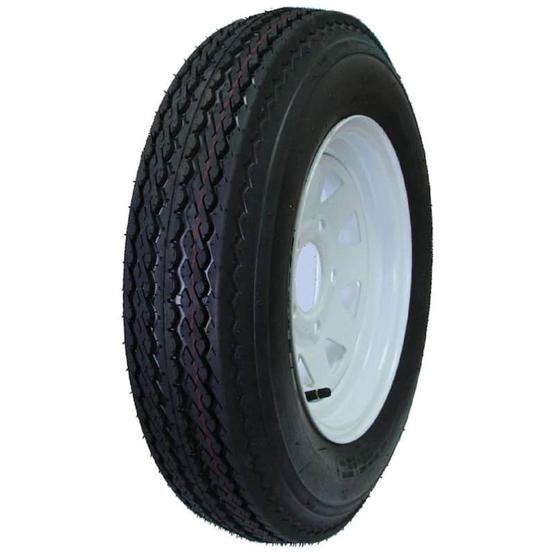 Hi-Run 5 Hole 50 PSI 5.7 in. x 8 in. 4-Ply Tire and Wheel Assembly - ASB1024