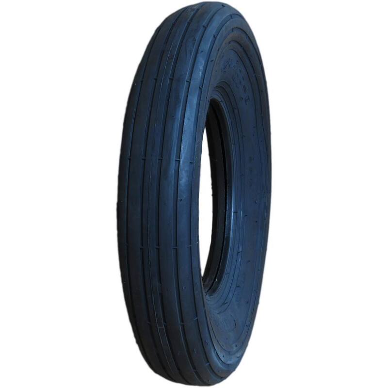 Hi-Run 4.80 in./4.00 in.-8 2PR Rib Wheel Barrow Tire - WD1295
