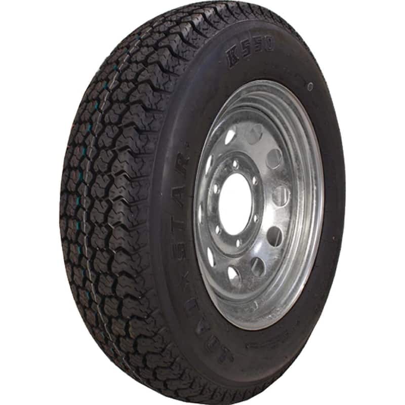 LOADSTAR ST225/75D-15 K550 BIAS 2540 lb. Load Capacity Galvanized 15 in. Bias Tire and Wheel Assembly - 3S885