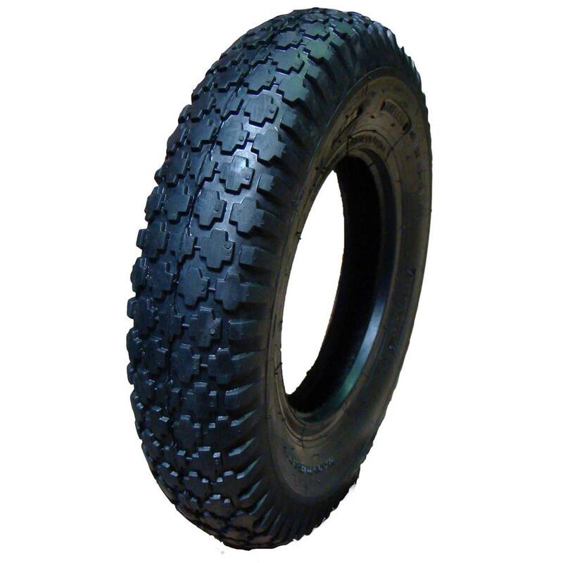 Hi-Run 4.80 in./4.00 in.-8 4PR Stud Wheel Barrow Tire - WD1301