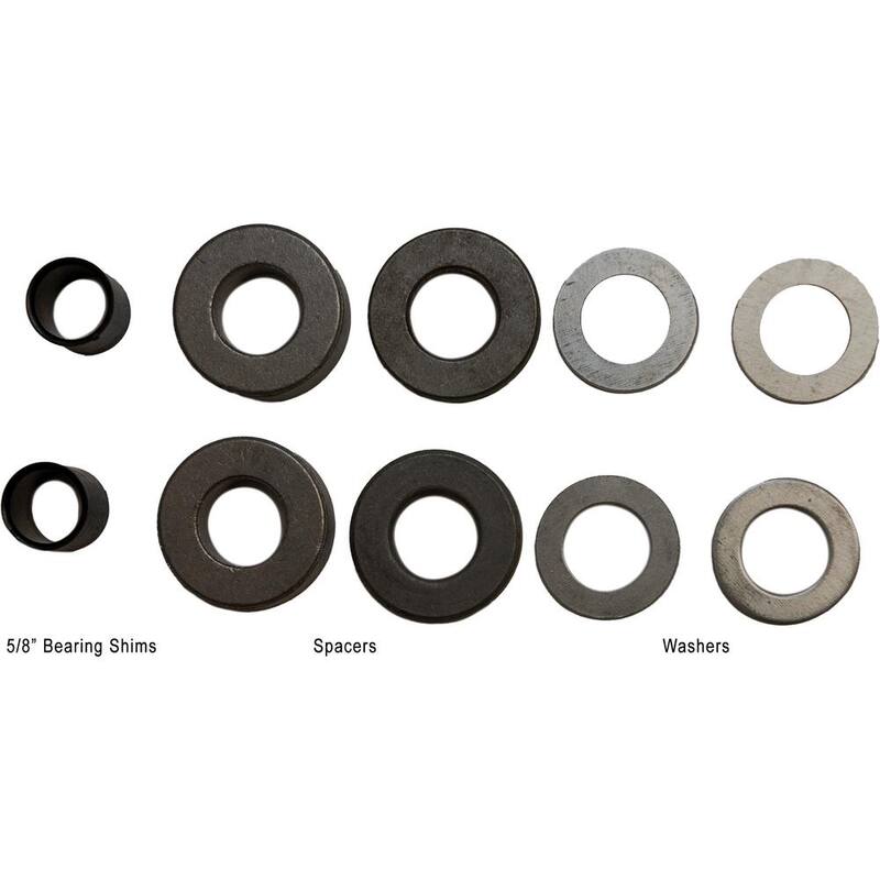 Hi-Run 9 x 3.50-4 2PR Universal Smooth Pneumatic Tube Tire Assembly with Kits (3/4 in. and 5/8 in.) - PL1001