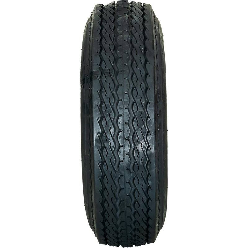 Hi-Run 4 Hole 50 PSI 5.7 in. x 8 in. 4-Ply Tire and Wheel Assembly - ASB1052