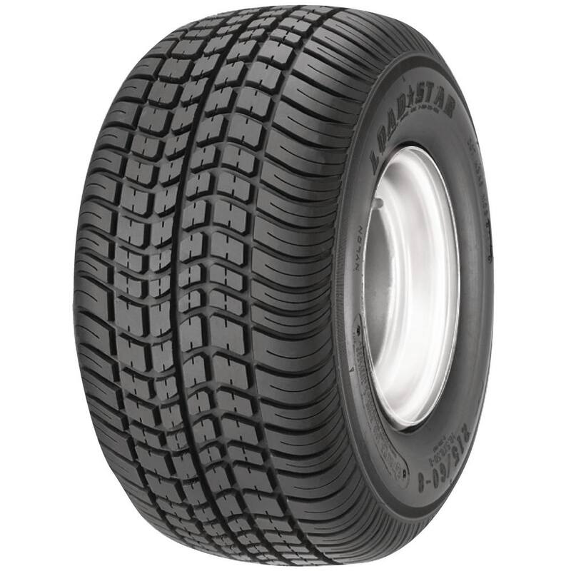 LOADSTAR 205/65-10 K399 BIAS 1100 lb. Load Capacity White 10 in. Wide Profile Tire and Wheel Assembly - 3H390