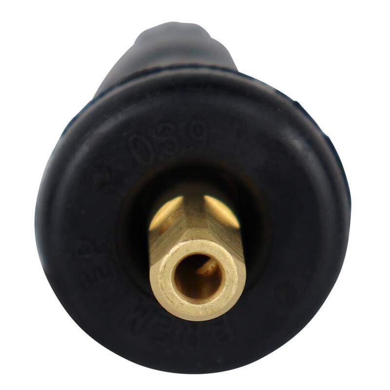 Milton Industries, Inc. Tire Valve Stem, 2-1/4 in. 90-Degree TPMS Tubeless Tire Valves, .453 in. Rubber, 60 PSI - 4-Pieces - S-TPMS-2